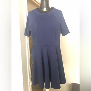 Navy Blue ASOS short sleeve dress